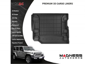 Jeep Wrangler JL Cargo Liner - Pro Line - Black - 4 Door (2018 - 2025)